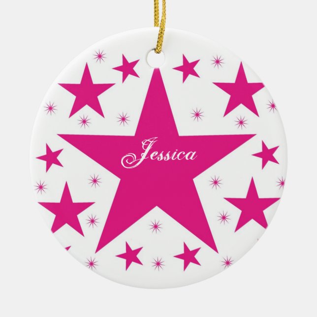 Superstar Collection Round Ornament (Front)
