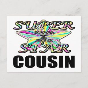 Superstar Cousin Postcard