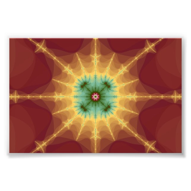Superstar - Fractal Art Photo Print (Front)