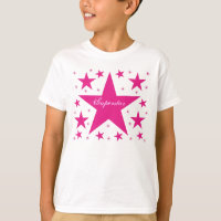 Superstar Girl's Tee, Pink