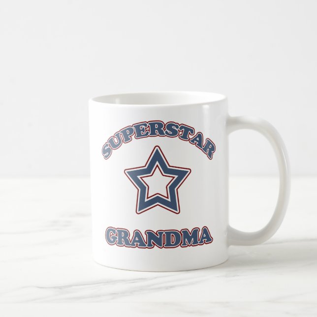 Superstar Grandma Coffee Mug (Right)