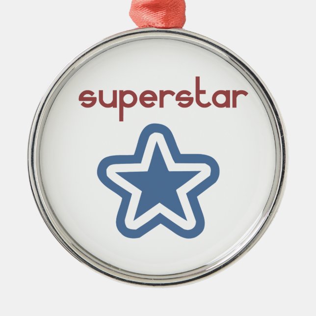 SUPERSTAR METAL TREE DECORATION (Front)