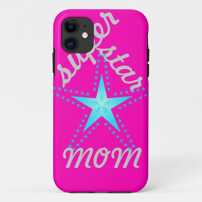 Superstar Mum Case-Mate iPhone Case (Back)