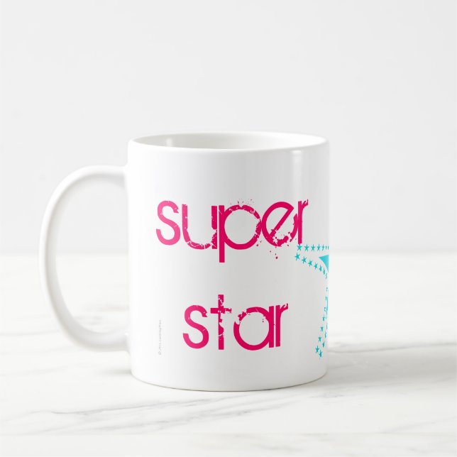 Superstar Mum Coffee Mug (Left)