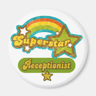 Superstar Receptionist Magnet