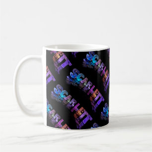 Superstar Scarlett -  Name in Lights (Photograph) Coffee Mug