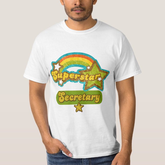 Superstar Secretary T-Shirt (Front)
