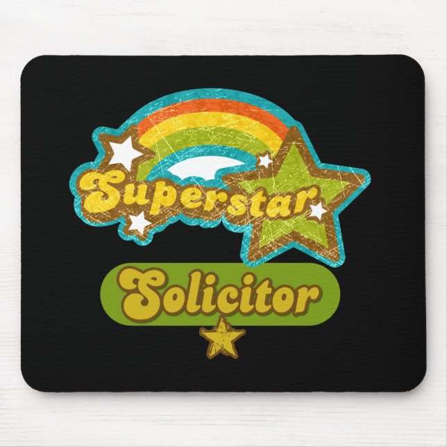 Superstar Solicitor Mouse Pad (Front)