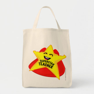 superstar Teacher humourous  bag! Tote Bag