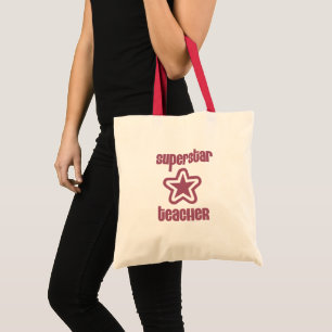 Superstar Teacher Tote Bag