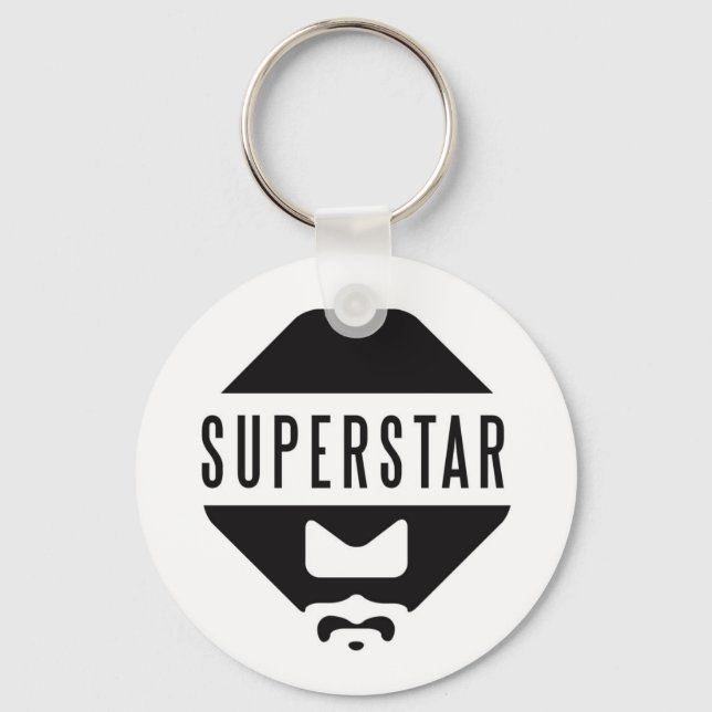 SUPERSTAR - THALAIVAR ROCKS KEY RING (Front)