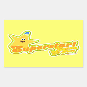 Superstar Will Go So Far Rectangular Sticker