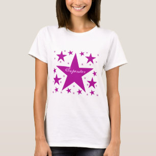 Superstar Women's Tee, Purple T-Shirt