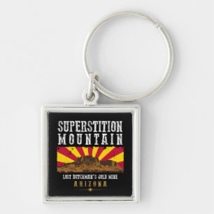 SUPERSTITION MOUNTAIN ARIZONA KEY RING