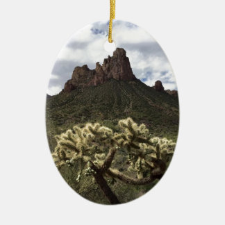 Superstition Mountains Ceramic Tree Decoration