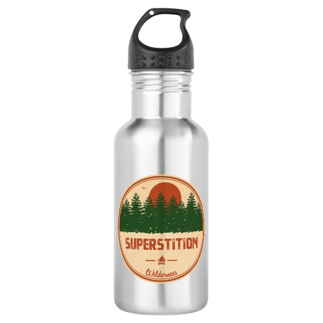 Superstition Wilderness Arizona 532 Ml Water Bottle (Front)