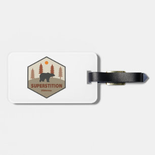 Superstition Wilderness Arizona Bear Luggage Tag