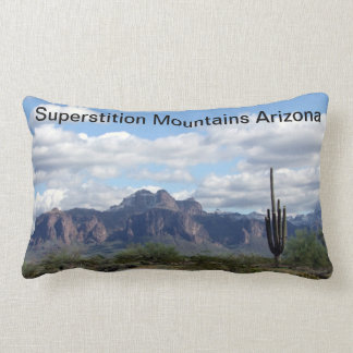 Superstitions Mountains Arizona Lumbar Cushion