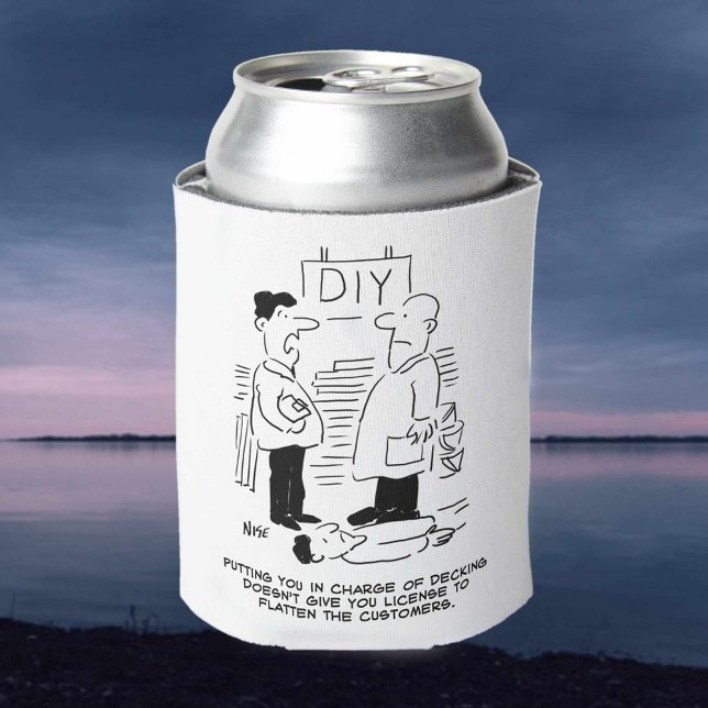 Superstore Retail Shop Worker and Shop Manager Can Cooler (Creator Uploaded)