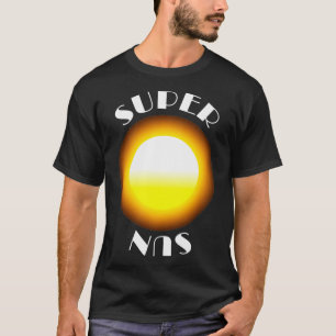 SuperSun Solar PV Renewable energy Power Sun T-Shirt