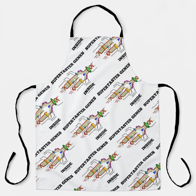 Supertaster Genes Inside DNA Replication Humour Apron (Front)
