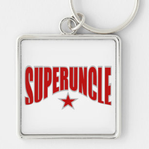 SUPERUNCLE key chain - customisable