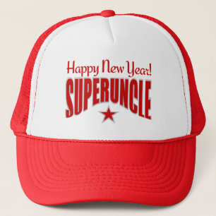 SUPERUNCLE New Year hat - choose colour