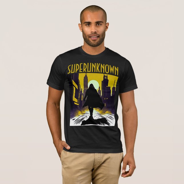 Superunknown Retro Sci-Fi T-Shirt (Front Full)