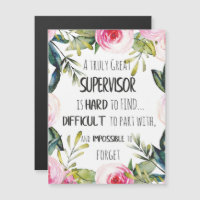 Supervisor Appreciation Thank you Quote Boss