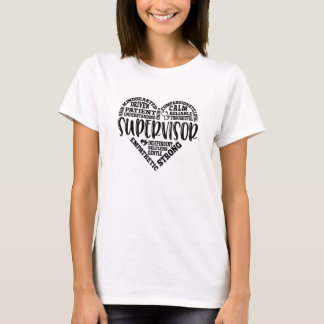 Supervisor or Manager, Retail Store or Shop T-Shirt