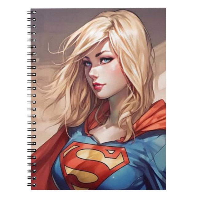 Superwoman comic cover notebook #2 (Front)