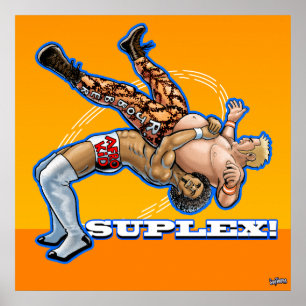 Suplex! pro wrestling poster