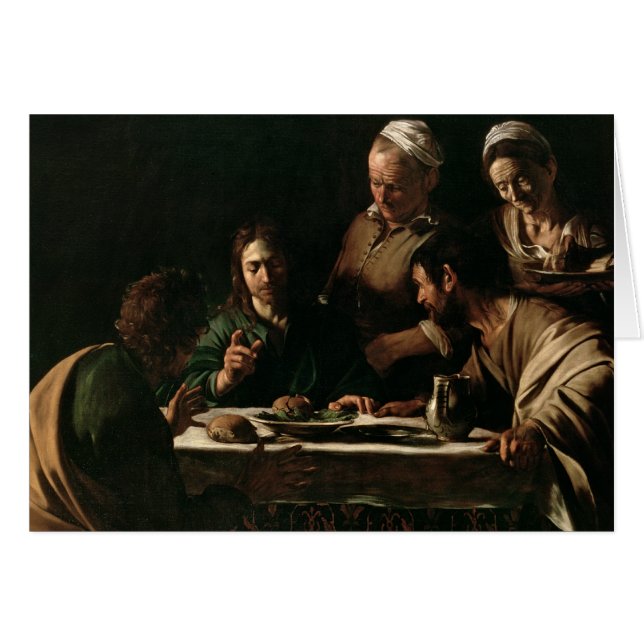 Supper at Emmaus, 1606 (Front Horizontal)