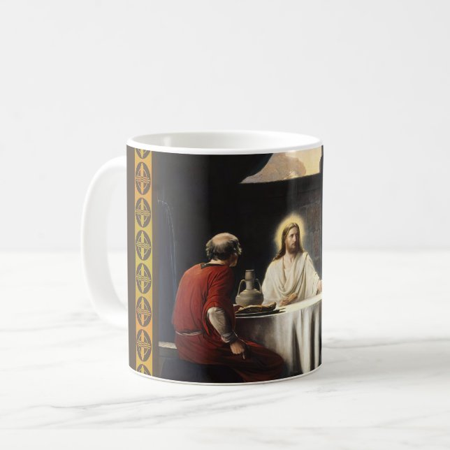 Supper at Emmaus by Carl Bloch  Coffee Mug (Front Left)