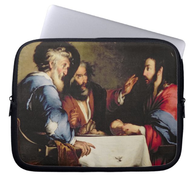 Supper at Emmaus Laptop Sleeve (Front)