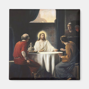Supper at Emmaus Magnet