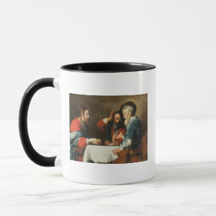 Supper at Emmaus (oil on canvas) 2 Mug