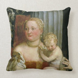 Supper at Emmaus (oil on canvas) (altered detail o Cushion