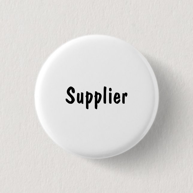 Supplier 3 Cm Round Badge (Front)