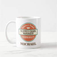 Supply Chain Manager Personalised Office Mug Gift