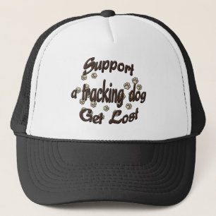 Support a Tracking Dog Trucker Hat