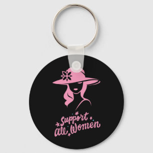 Support All Women Key Ring