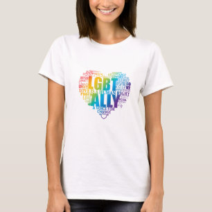 Support and be an Ally to the LGBT community! T-Shirt