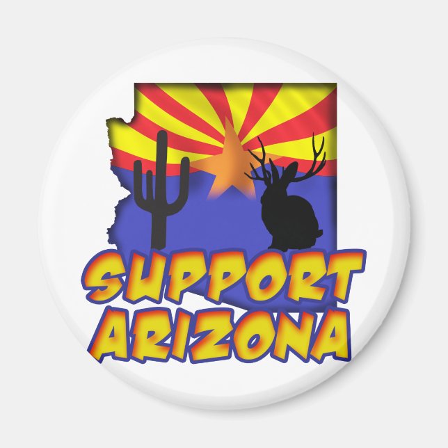 Support Arizona Magnet (Front)