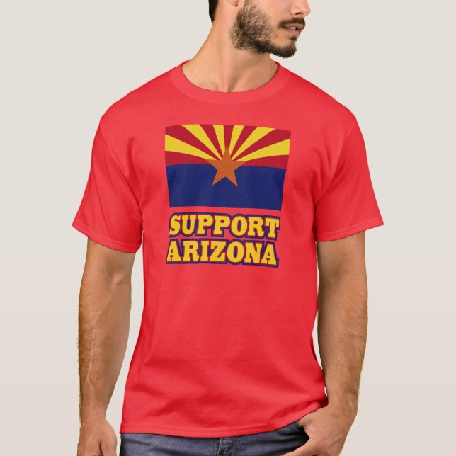 Support Arizona T-Shirt (Front)