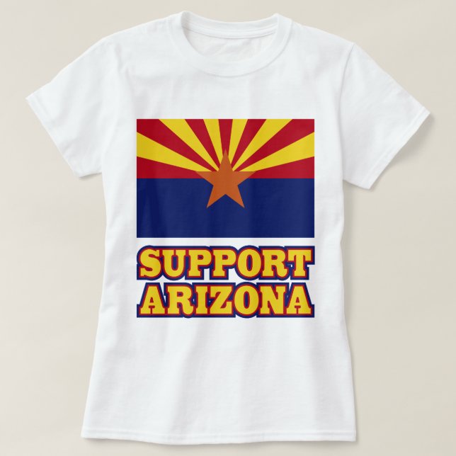 Support Arizona T-Shirt (Design Front)