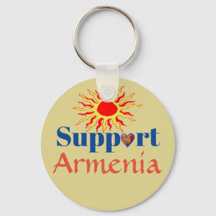 Support Armenia Keychain