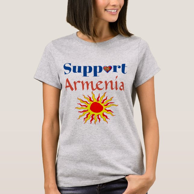 Support Armenia T-Shirt (Front)