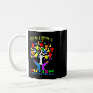 Support autism awareness by with a puzzle pieces d coffee mug