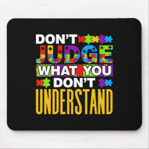 Support Autist Autism Mouse Pad